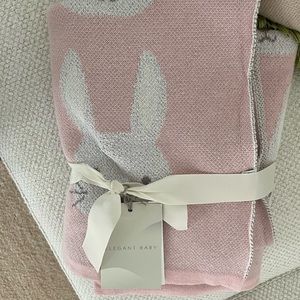 Elegant Baby bunny blanket (pink)